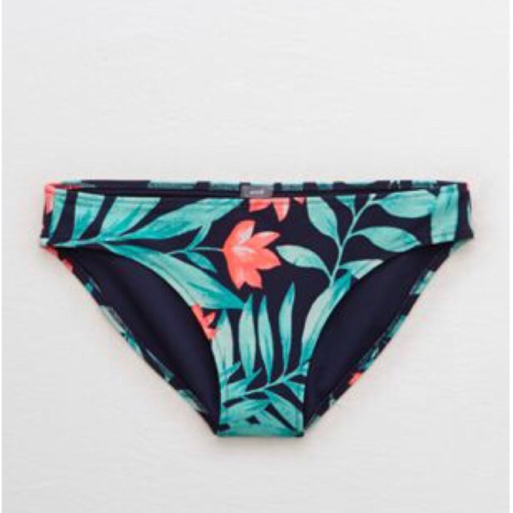 American Eagle Floral Bikini Bottoms
